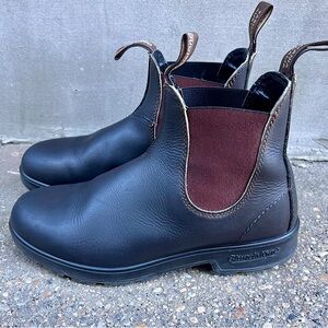 Blundstone Women's Originals #500 Chelsea Boots in Stout Brown